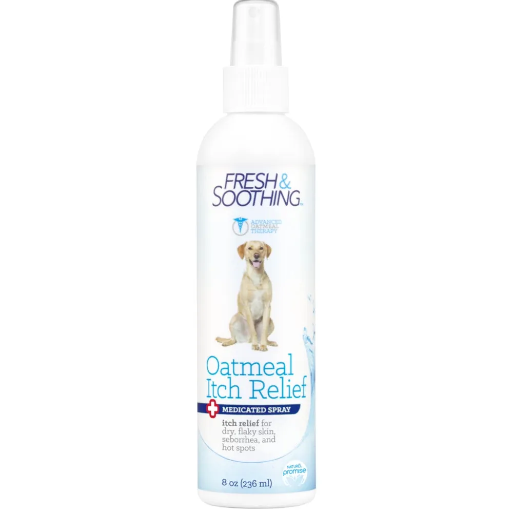 15% OFF: Naturel Promise Fresh & Soothing Oatmeal Itch Relief Medicated Dog Spray 8oz