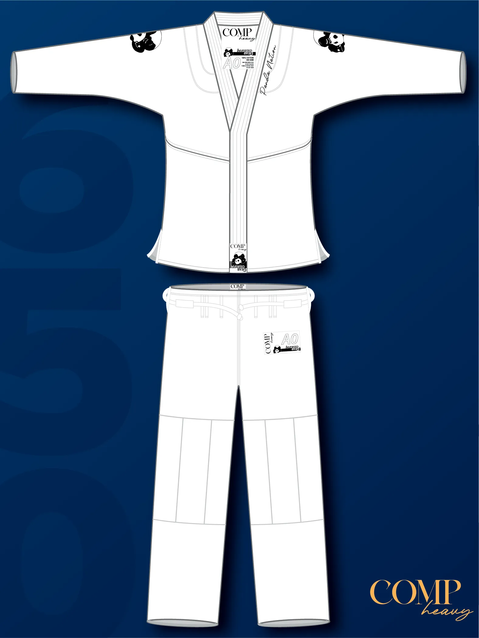 2024 White Comp Heavy Gi