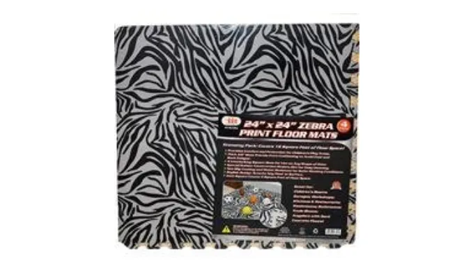 24 Pack of Anti-Fatigue Interlocking Floor Mats 24" x 24" (96 Square Feet) - Ships Next Day!