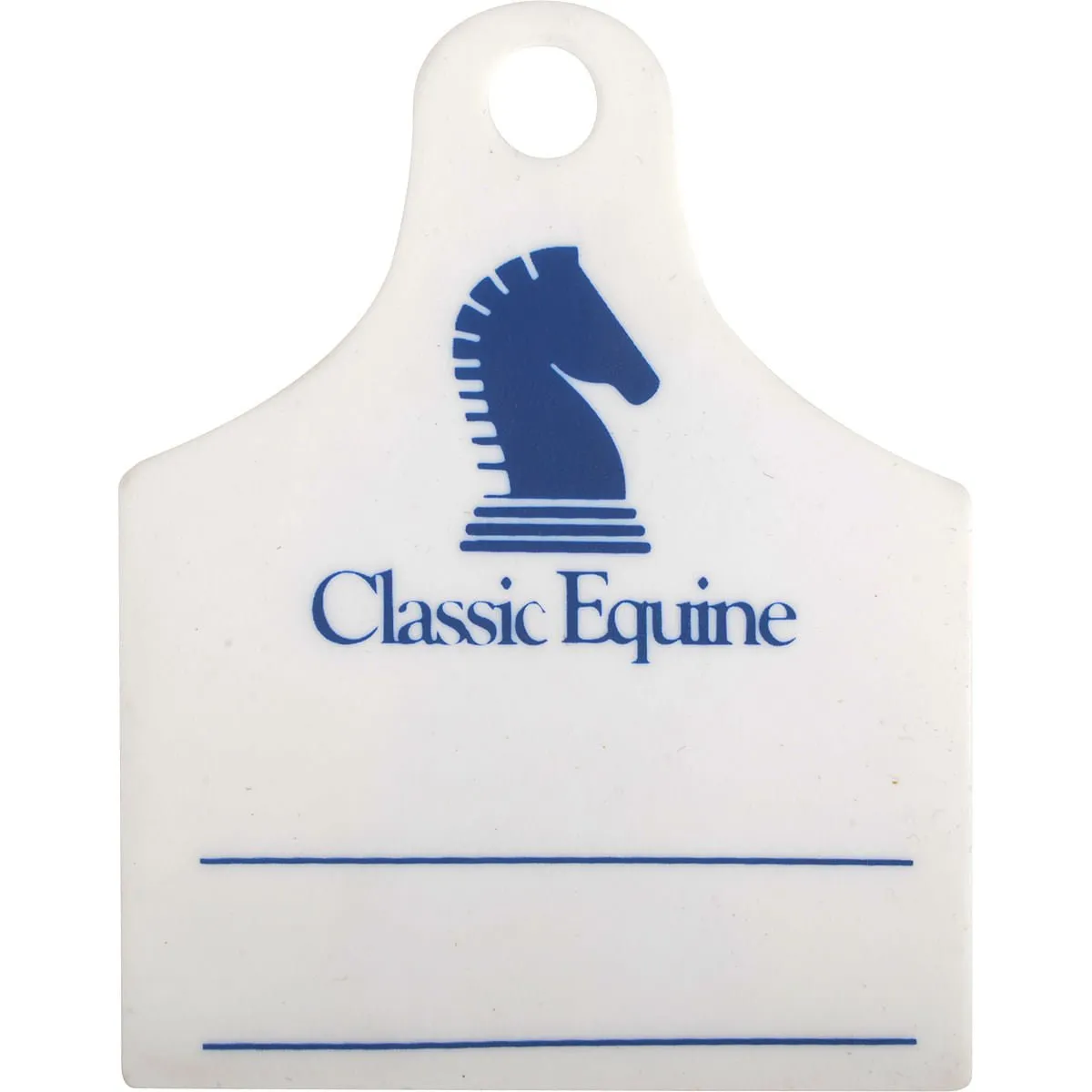 6-pk Classic Equine ID Tag, White