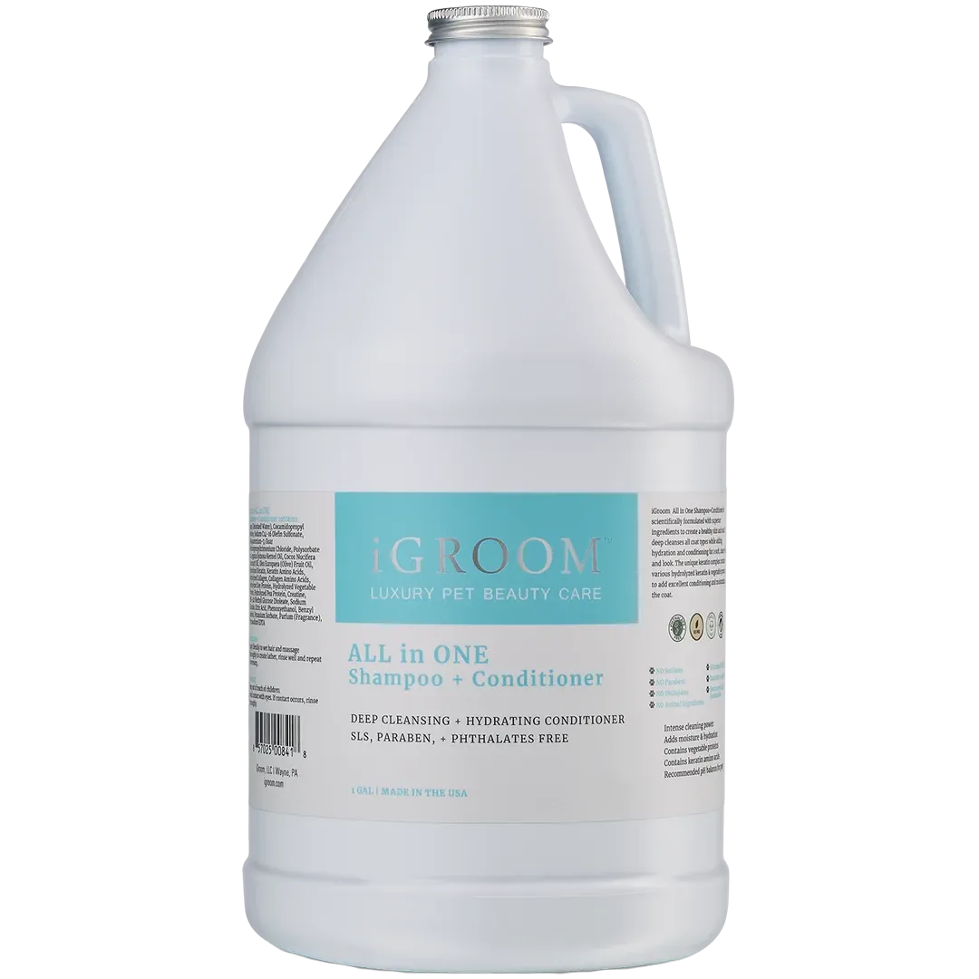 All-In-One Shampoo Conditioner Gallon by iGroom