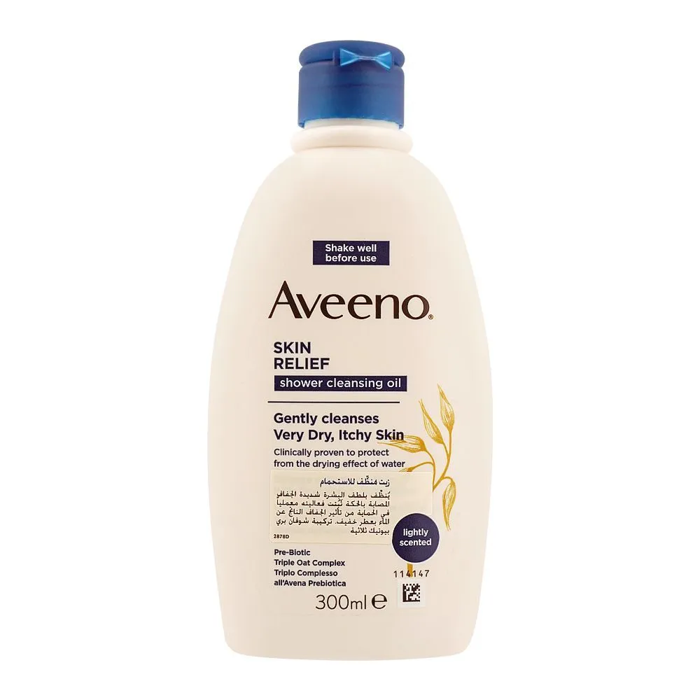 Aveeno Skin Relief Shower Cleansing Oil 300Ml