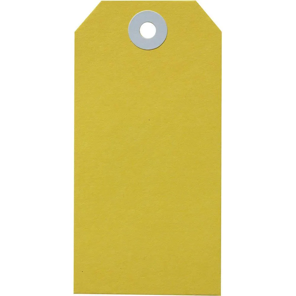 Avery 14140 Shipping Tag Size 4 108x54mm Yellow Box 1000