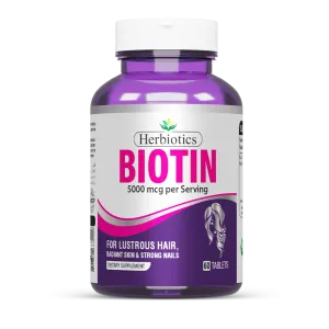 Biotin 5000 mcg (Pakistan's Top Biotin for Hair Growth)