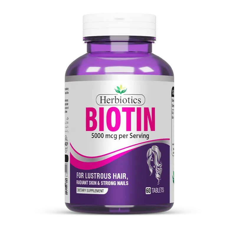 Biotin 5000 mcg (Pakistan's Top Biotin for Hair Growth)