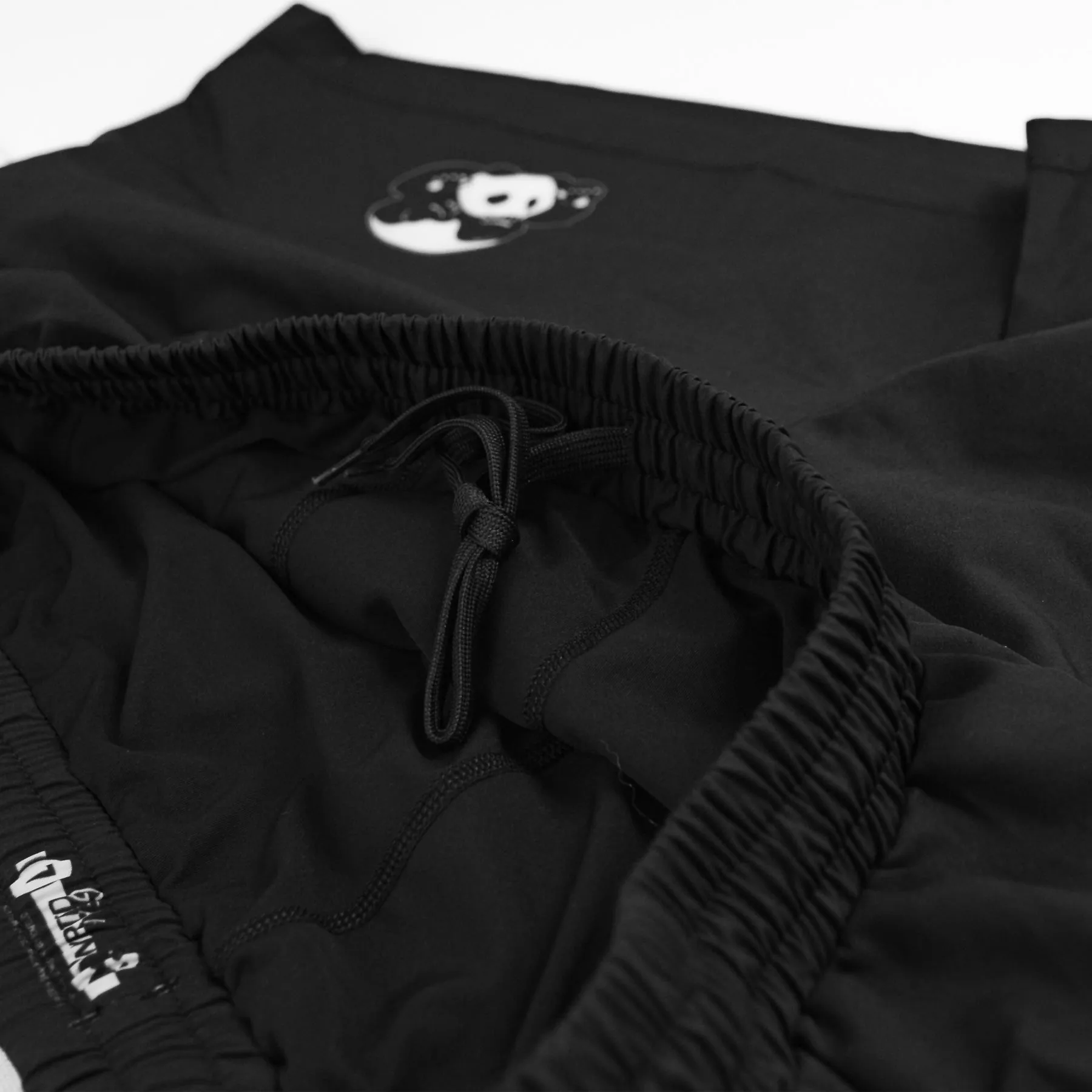 Black Layered No-Gi BJJ Shorts