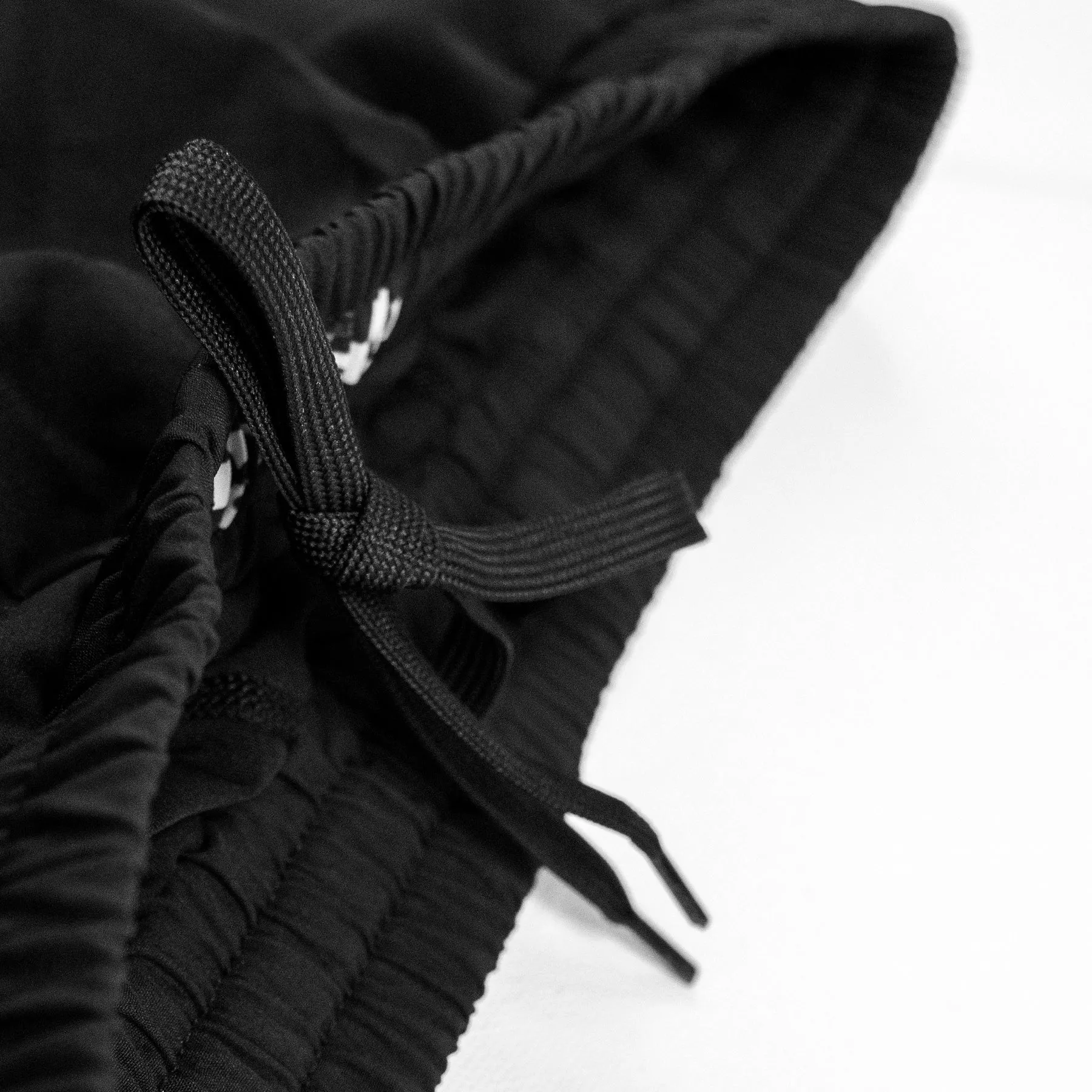 Black Layered No-Gi BJJ Shorts