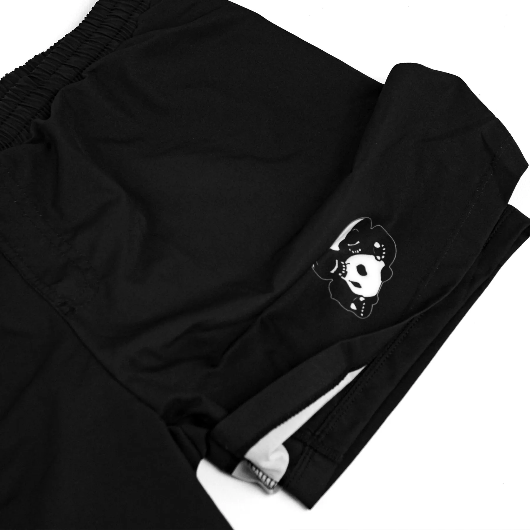 Black Layered No-Gi BJJ Shorts