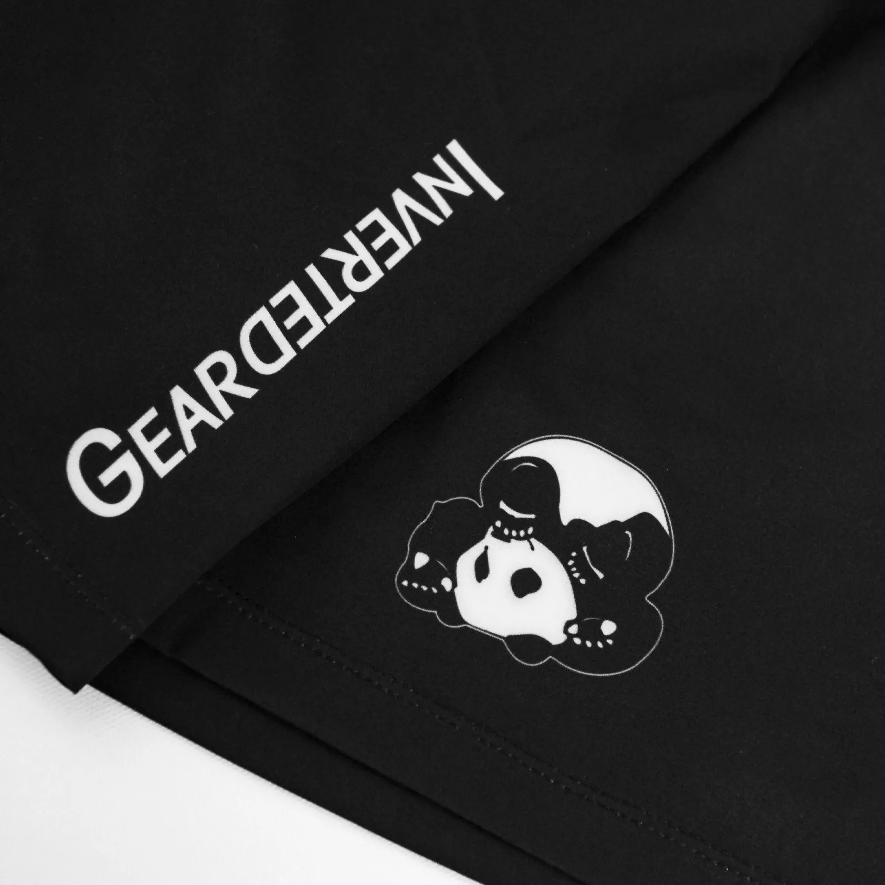 Black Layered No-Gi BJJ Shorts