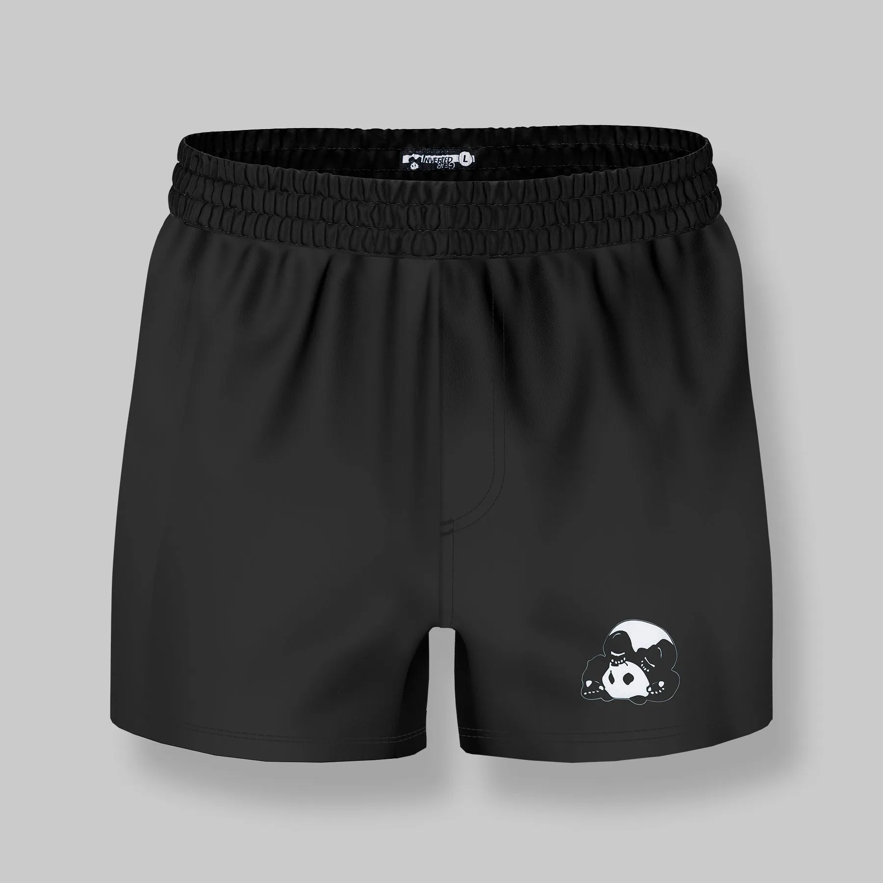 Black Layered No-Gi BJJ Shorts