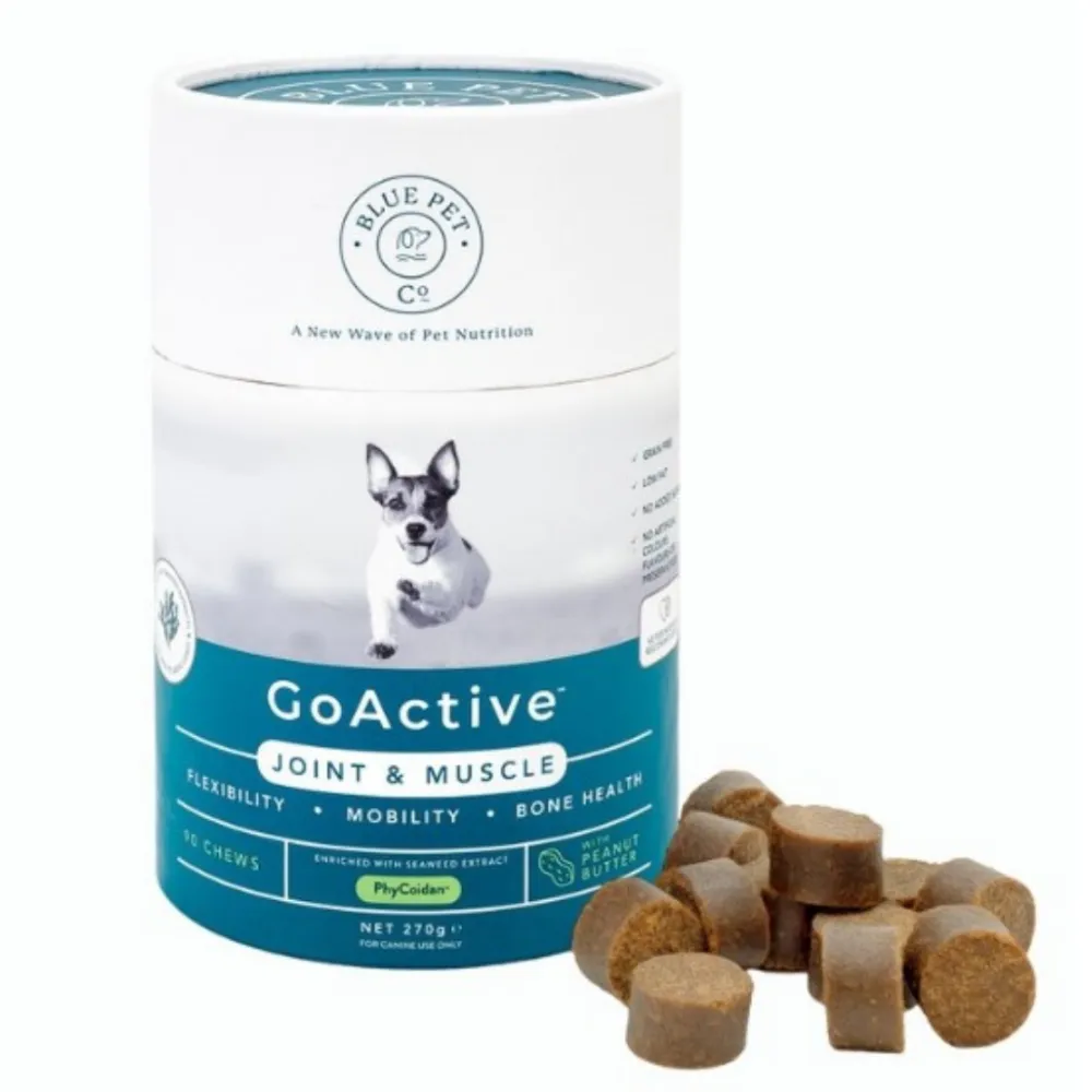 Blue Pet Co - GoActive Joint & Muscle Supplements For Dogs - Peanut Butter