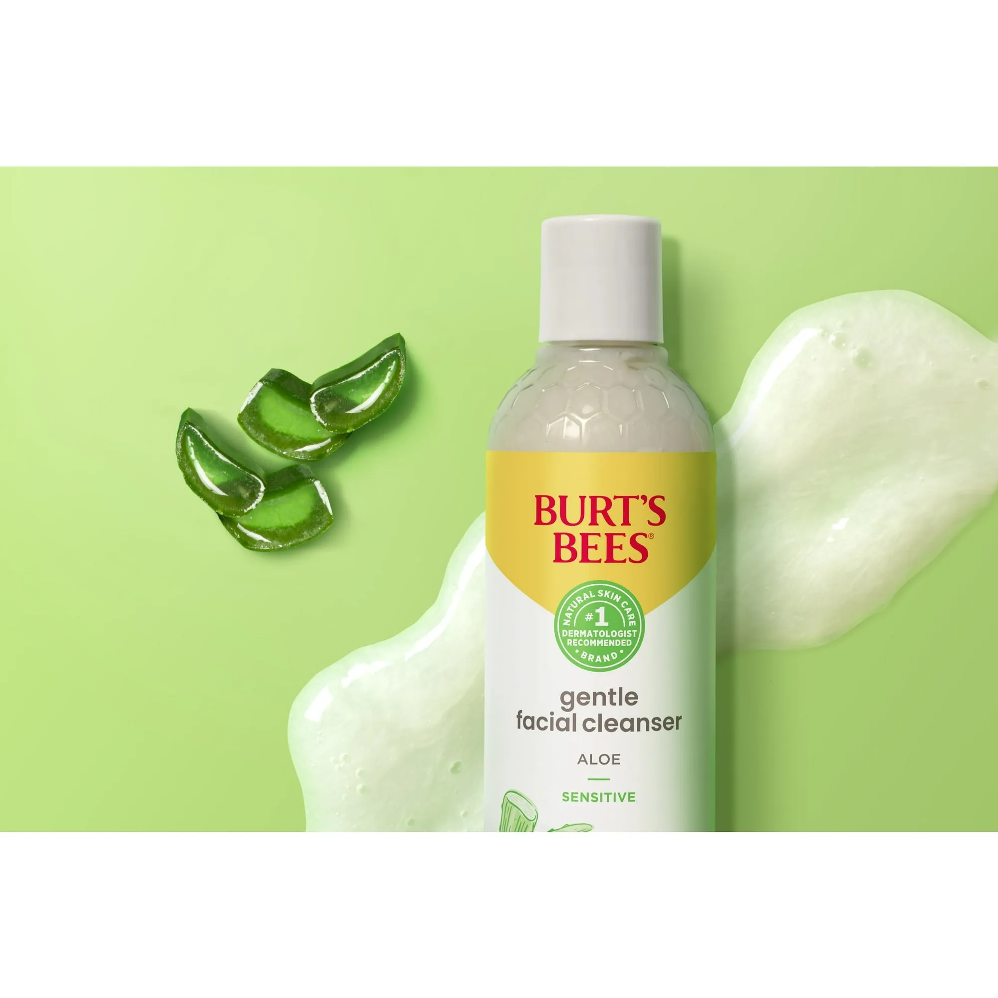 Burt's Bees Gentle Facial Cleanser Sensitive With Aloe 8oz