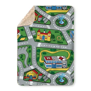 Car Carpet City Blankets