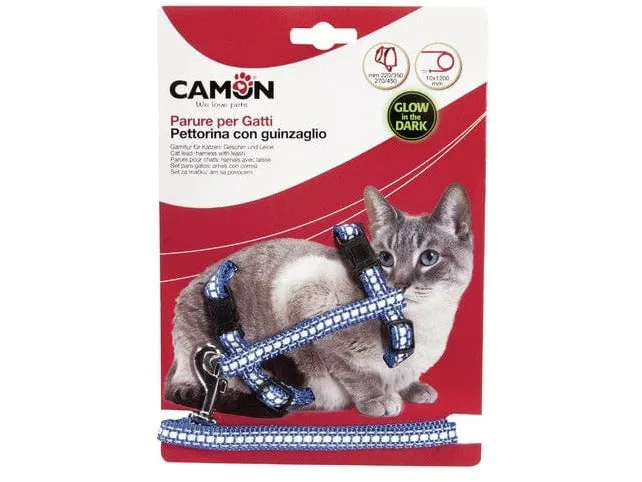 Cat Harness And Leash-Glow In The Dark 10X1200