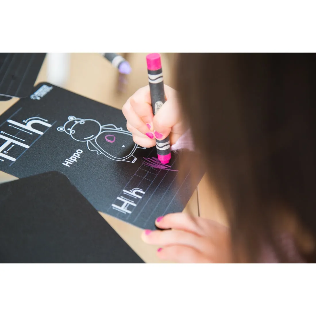 Chalkboard Alphabet Flash Card Set