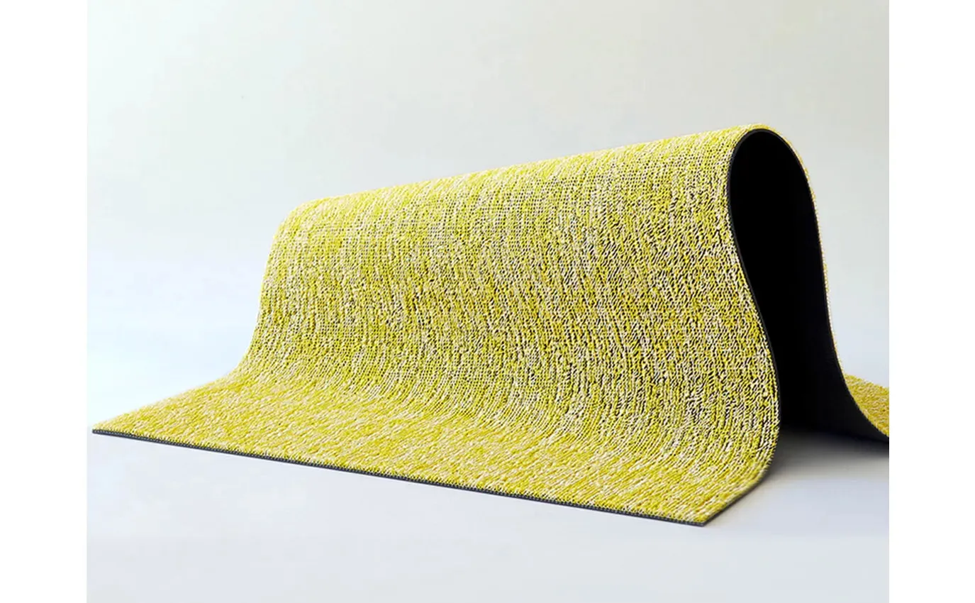 Chilewich Shag Mat - Heathered Lemon