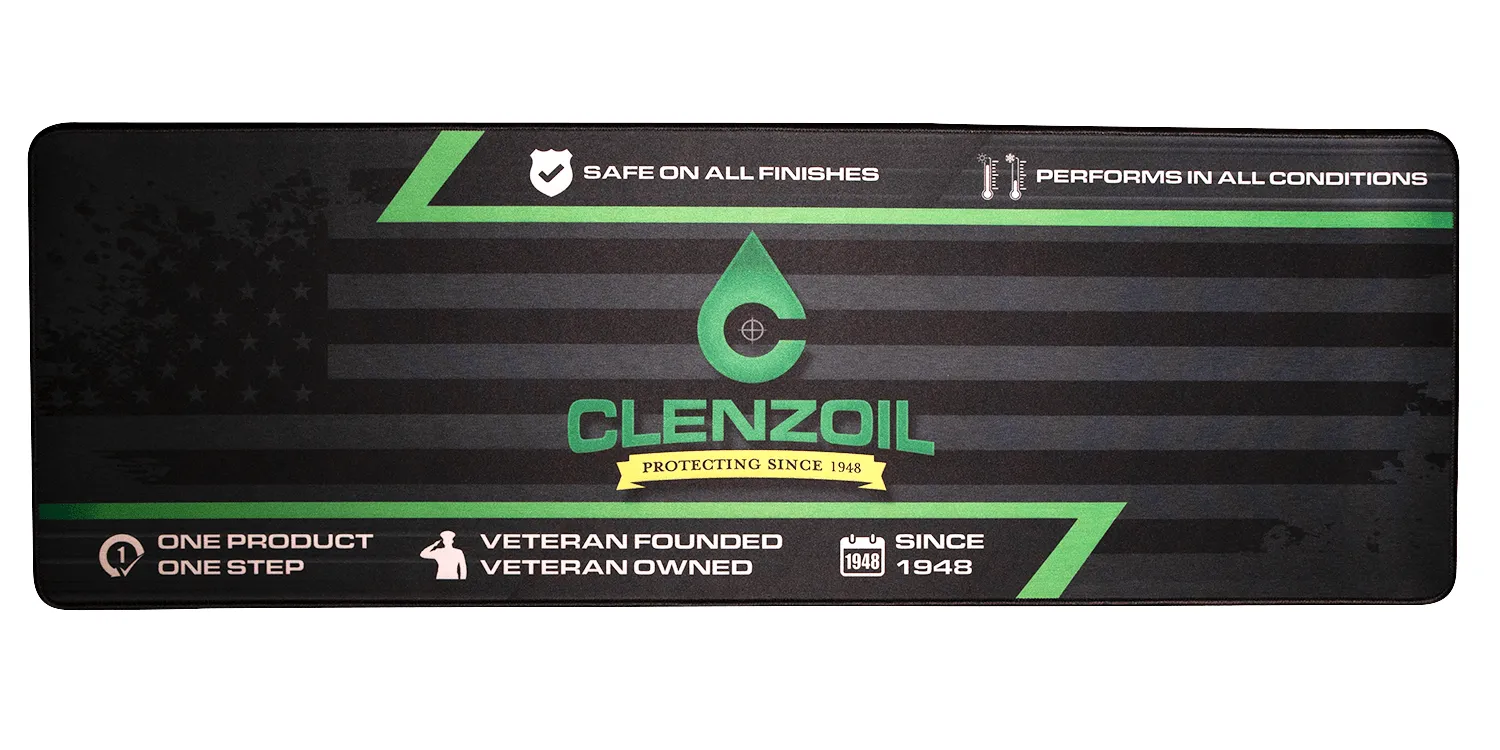 Clenzoil Rifle Cleaning Mat - 35"W x 12"H