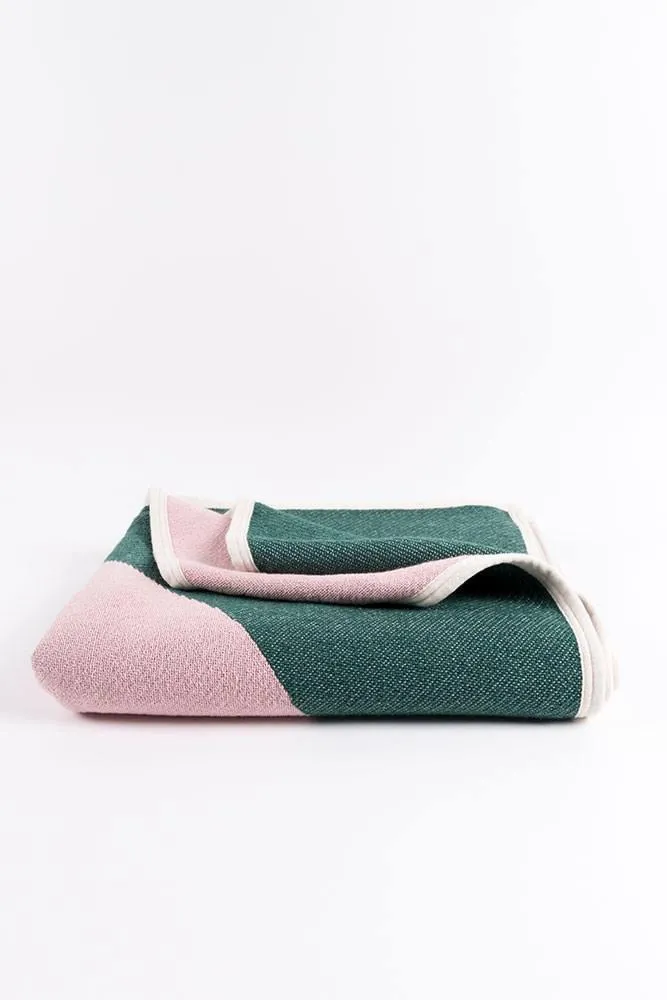 Cotton Blanket & Throw "Fuji" by Michele Rondelli