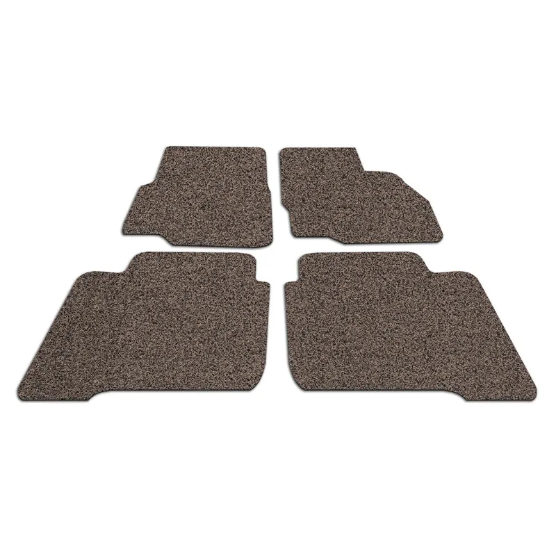 Custom Floor Mats Suits Audi A8 2009-On Front & Rear Rubber Composite PVC Coil