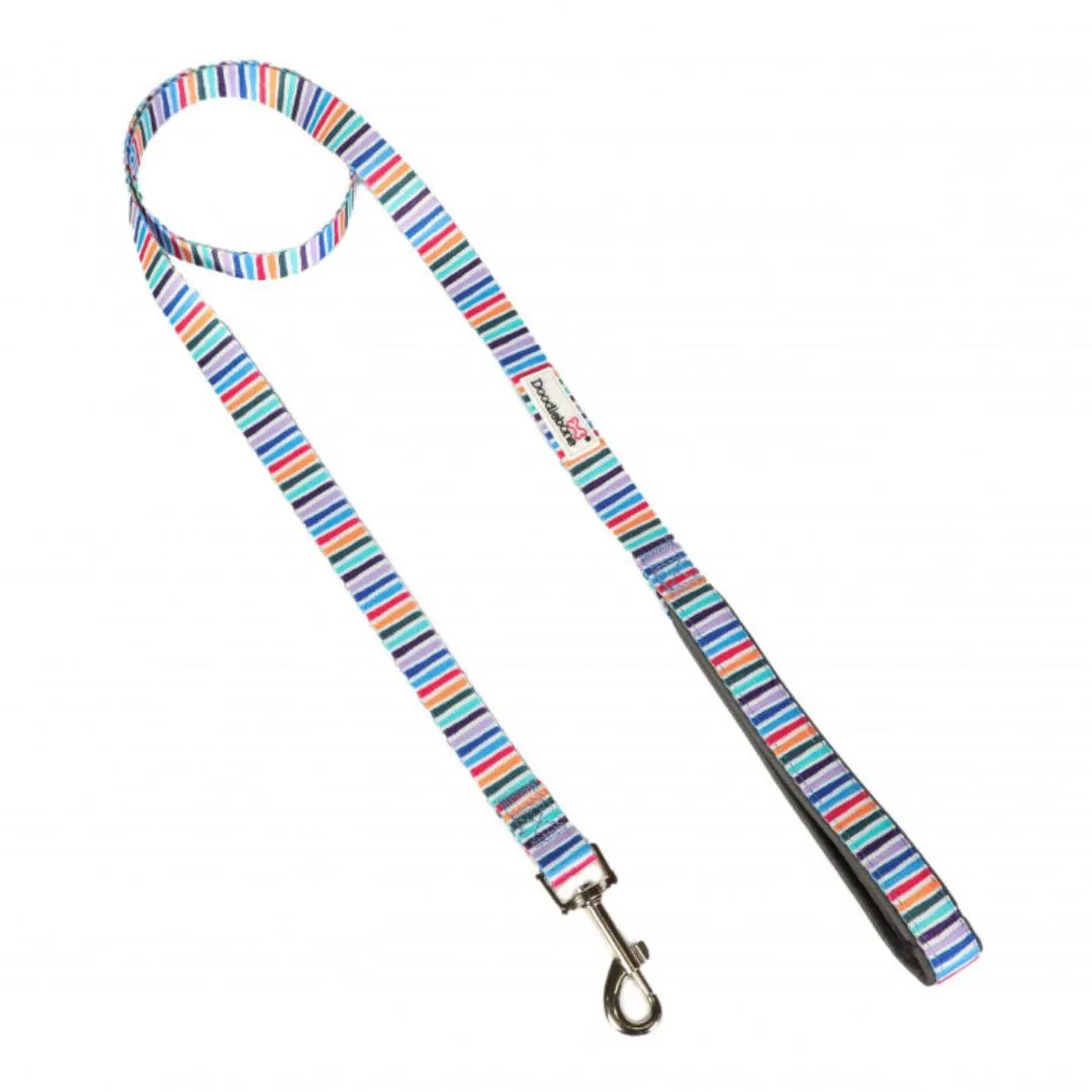 Doodlebone Padded Dog Collar - Stripes