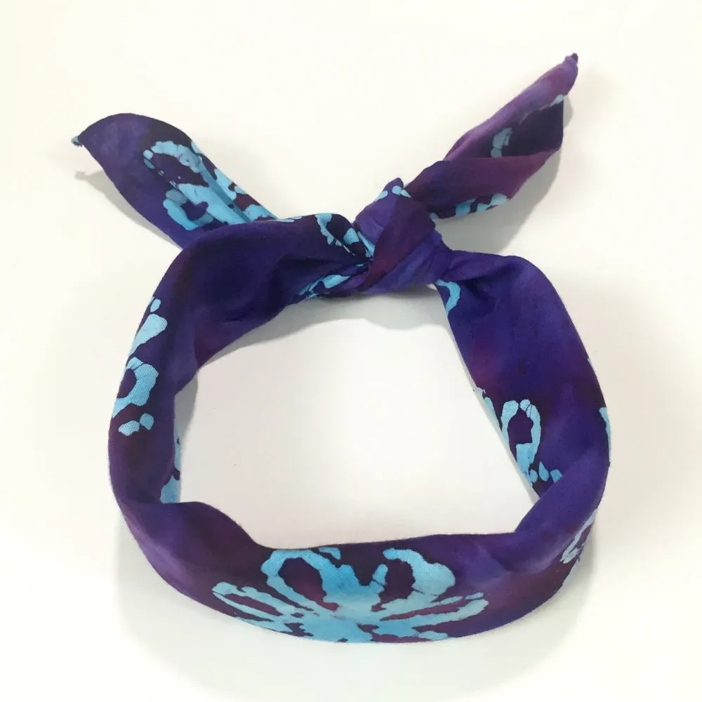 Electric Flower Bandana