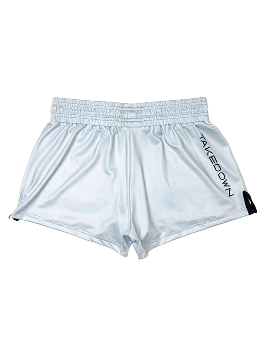 Essential Women's Fight Shorts (3" Inseam) - Silver