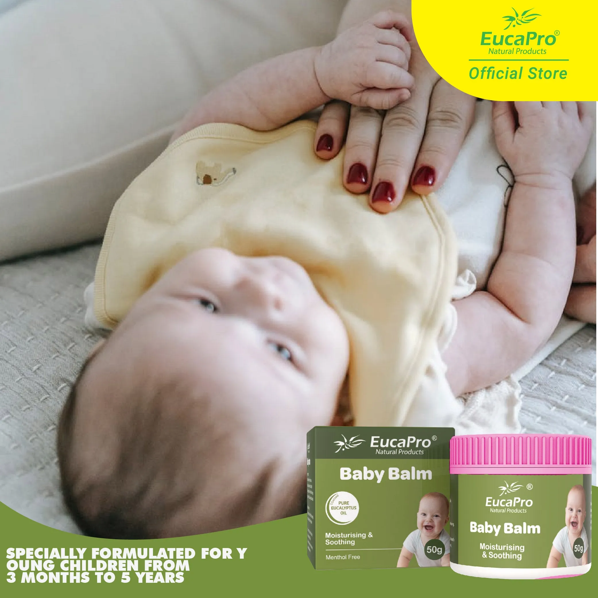 EucaPro Eucalyptus Soothing Baby Gel 50g