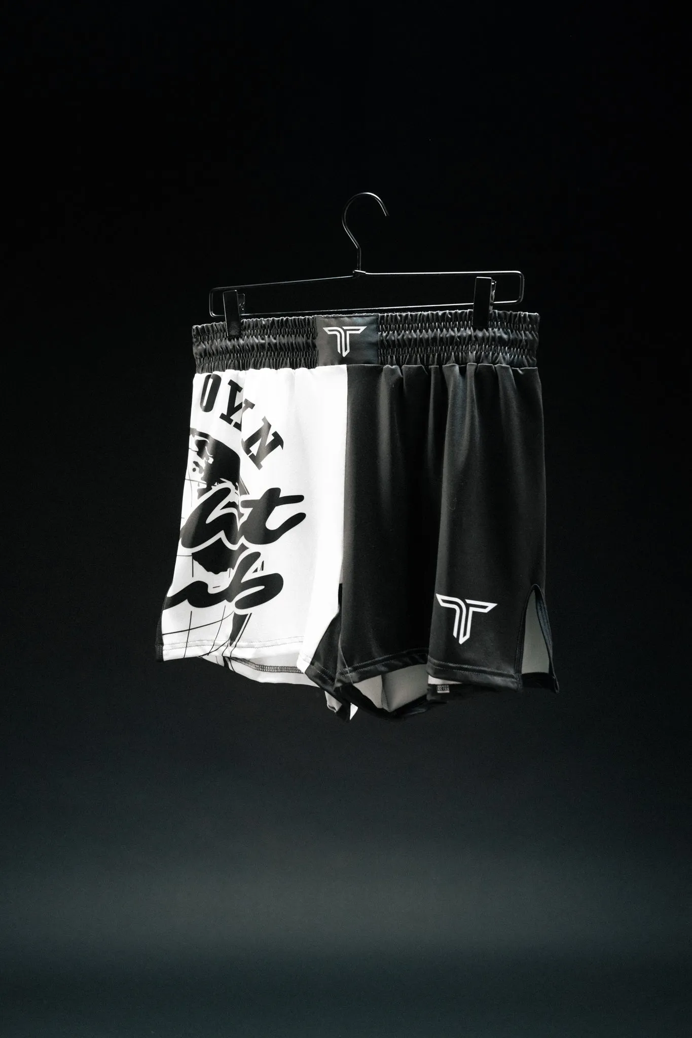 Fight Club Globe Fight Shorts (5"&7“ Inseam) - Black