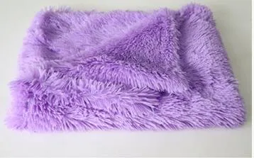 Fluffy Furry and Soft Cat Dog Blanket Soft Warm Pet Throw Wool Blanket Pet Relaxing Mat -Soft Blanket for furry friend