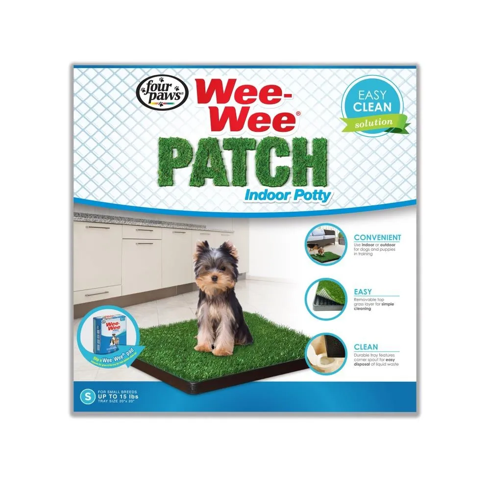 Four Paws Wee-Wee Patch Indoor Pet Potty Small 20" x 20"