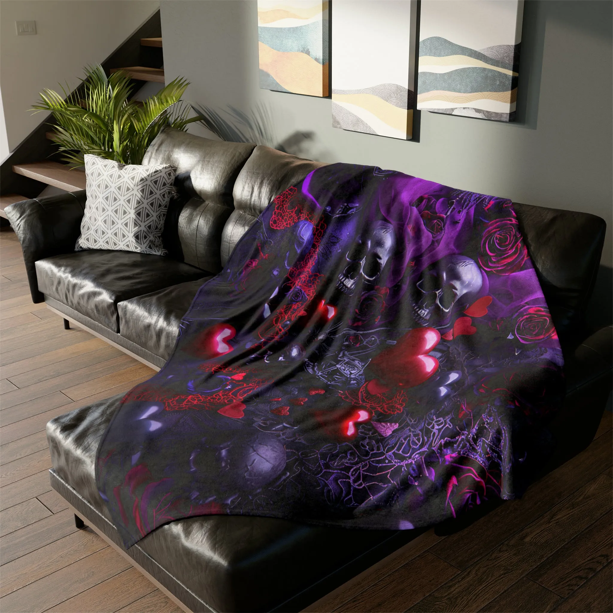 Gothic - Soft Polyester Blanket