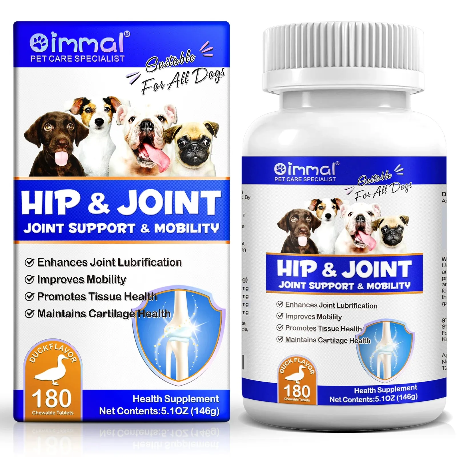 Hip and Joint Supplement Nourishing Support for Your Canine Companions Mobility and Flexibility Support Joint Health for Dogs