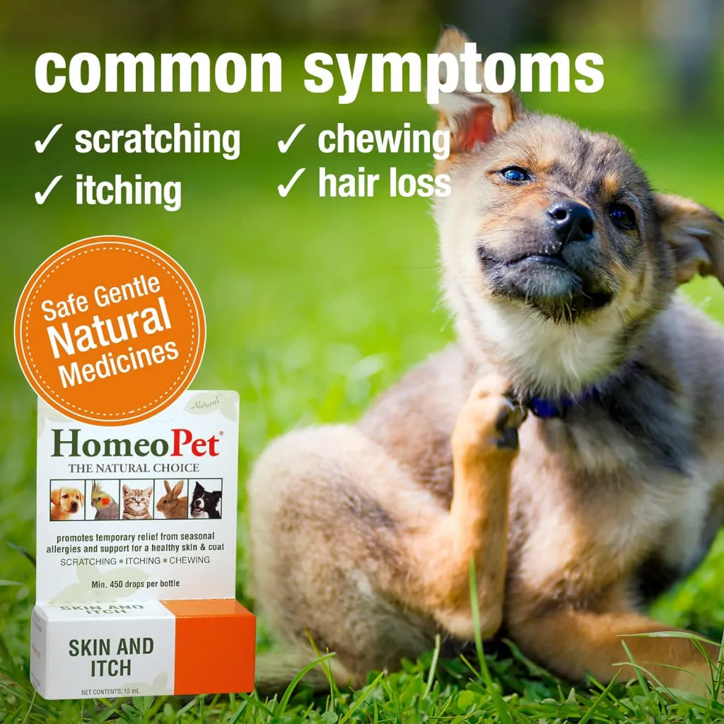 HomeoPet Skin & Itch Relief For Cats & Dogs (15 ml)