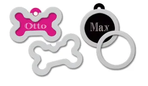 ID Tag Silencers for Large Bone & Large Circle Dog Tags