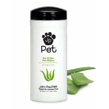 John Paul Pet Ear & Eye Wipes (45 Sheets)