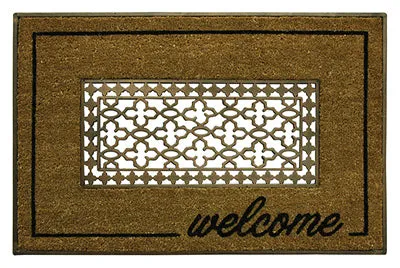 Koko Rubber Grate Mat, Coir Fiber, 18 x 30-In.