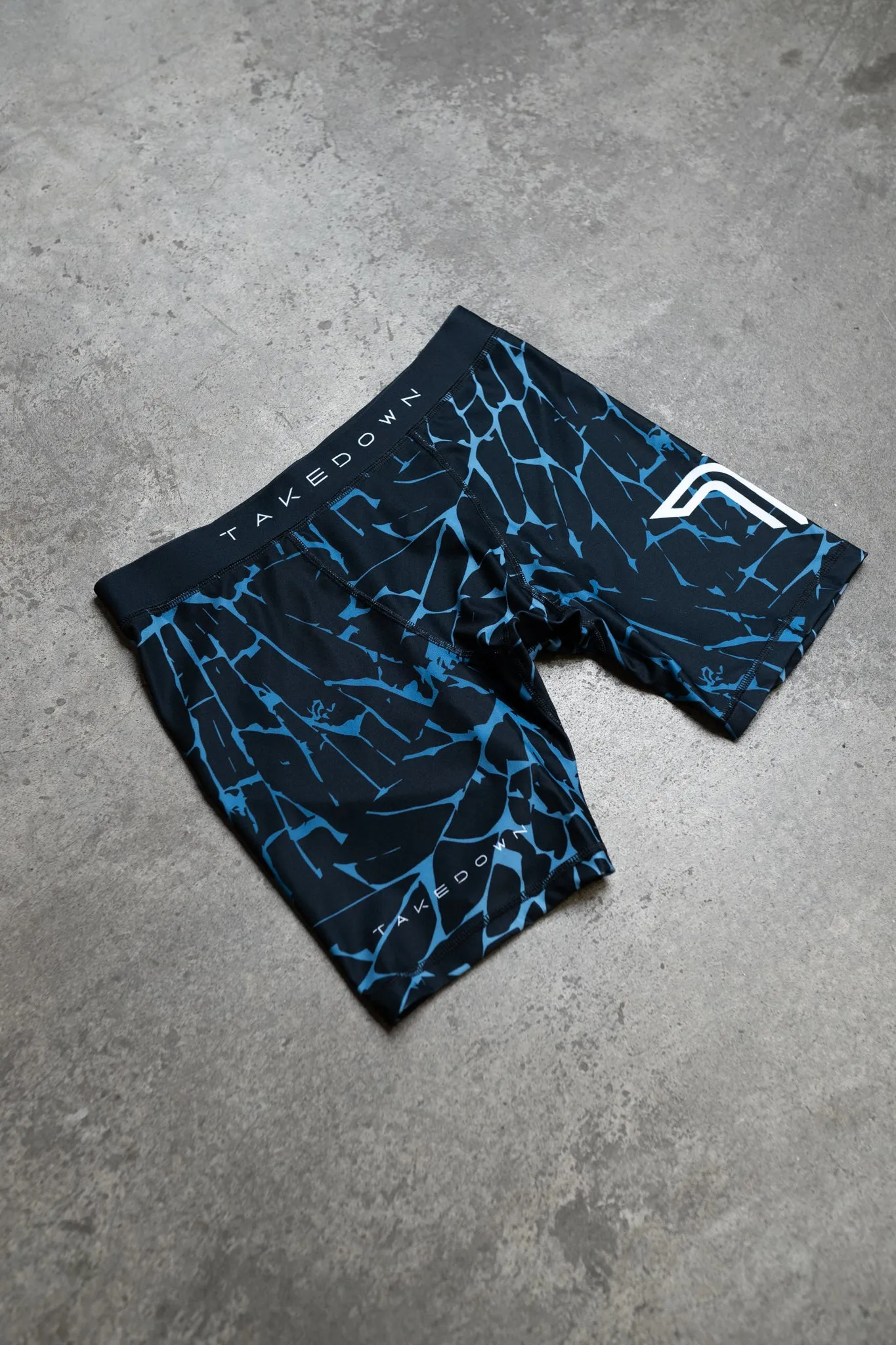 Magma Compression Shorts - Blue Steel