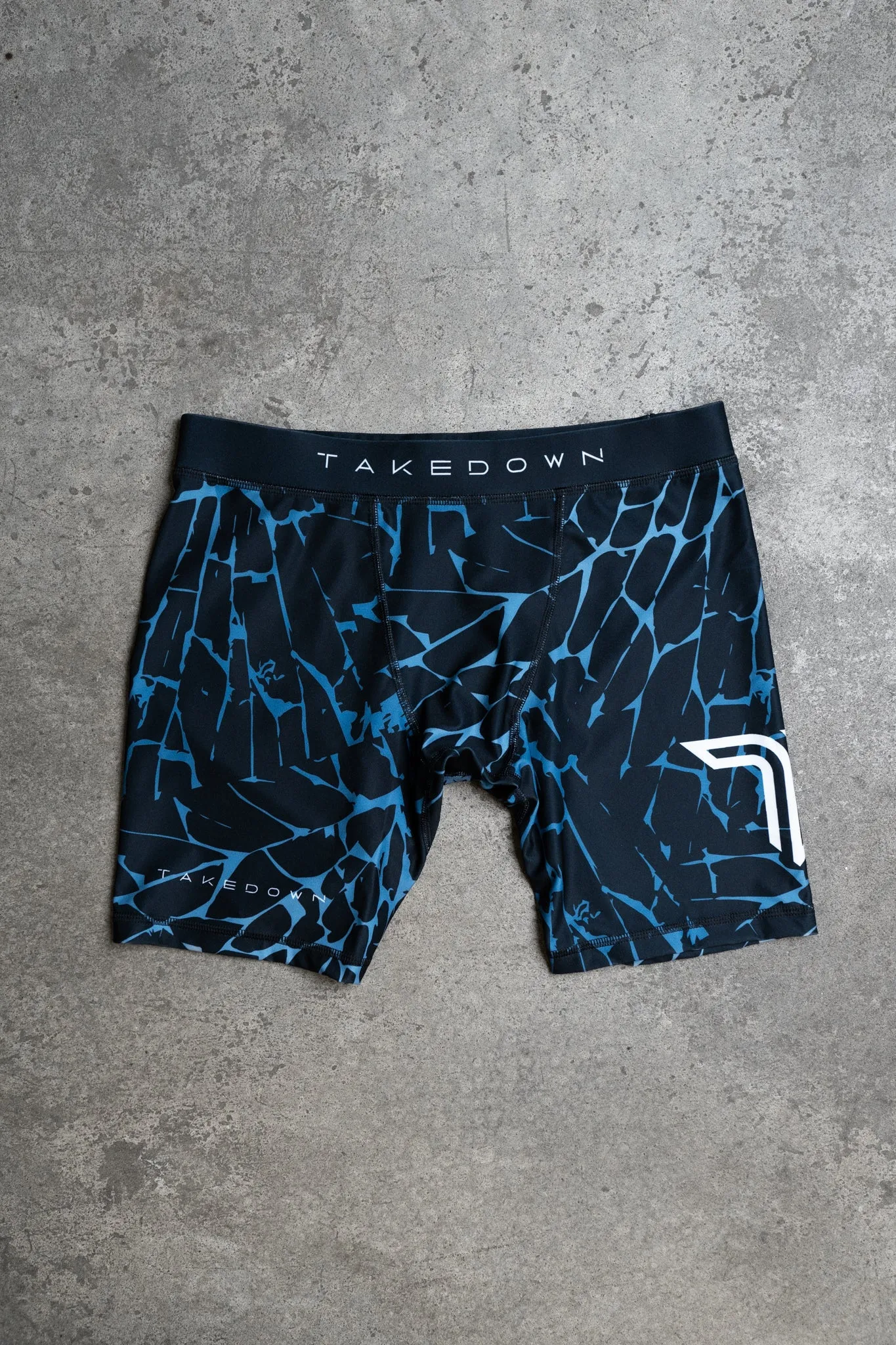 Magma Compression Shorts - Blue Steel