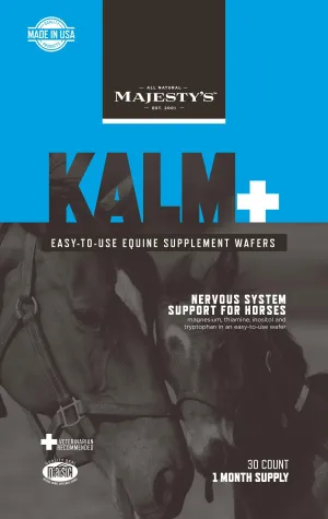 Majesty's Calm Plus Equine Supplement Wafers