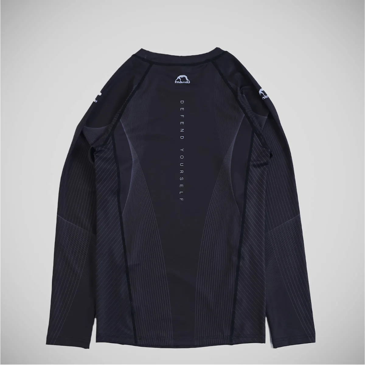 Manto Flow Long Sleeve Rash Guard Black