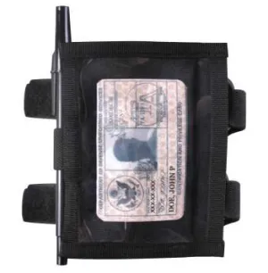 Military Style Armband ID Holder