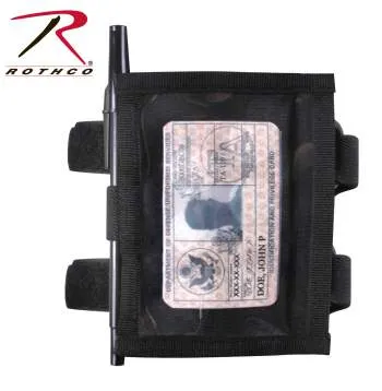 Military Style Armband ID Holder