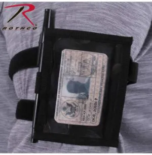 Military Style Armband ID Holder