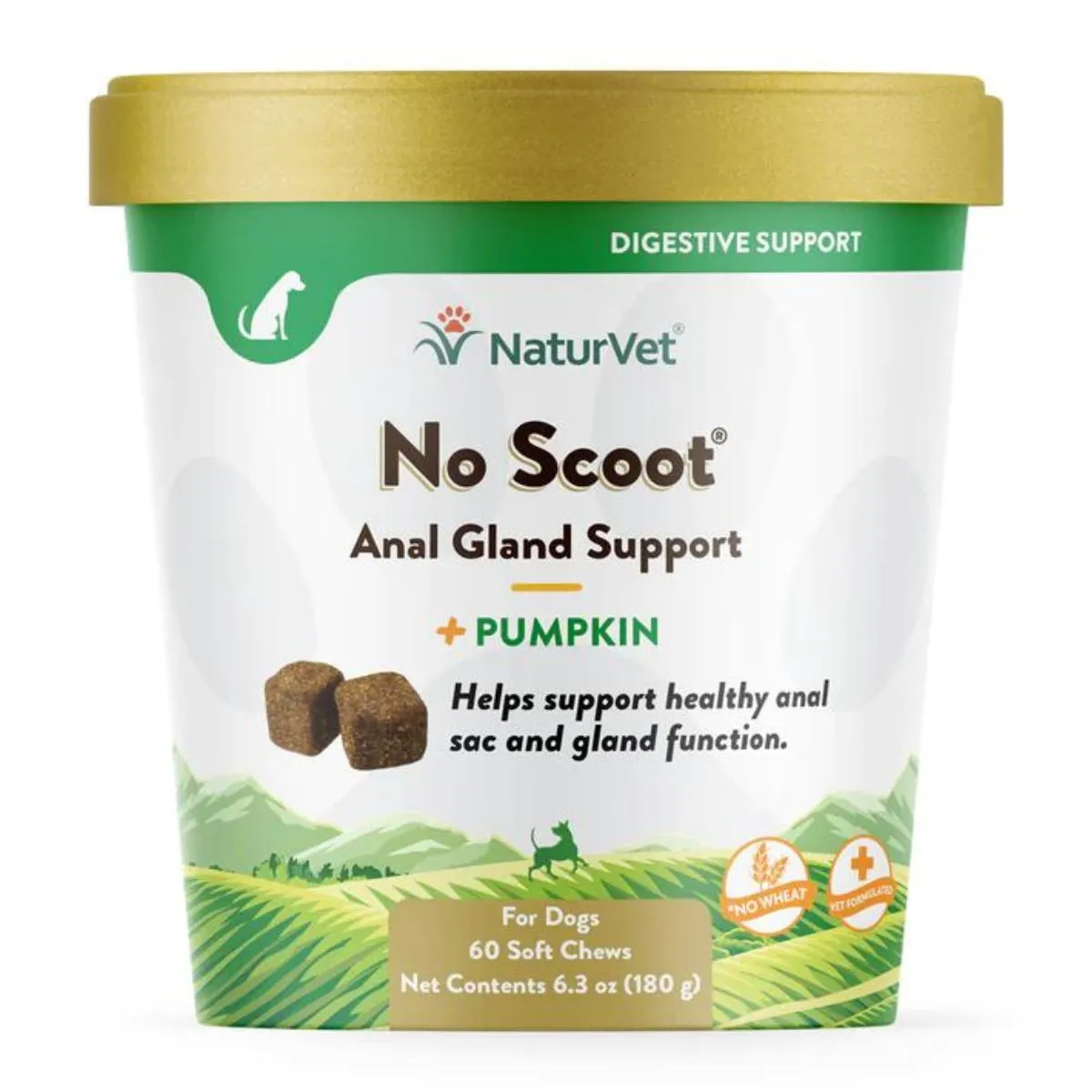 Naturevet No Scoot Soft Chews For Dogs 60ct