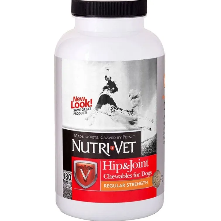 Nutri-Vet Hip & Joint Liver Chewable Tablets