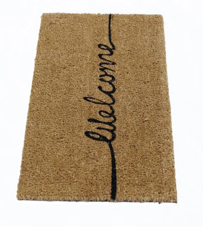 OnlyMat Welcome Coir Doormat (40x70cm)