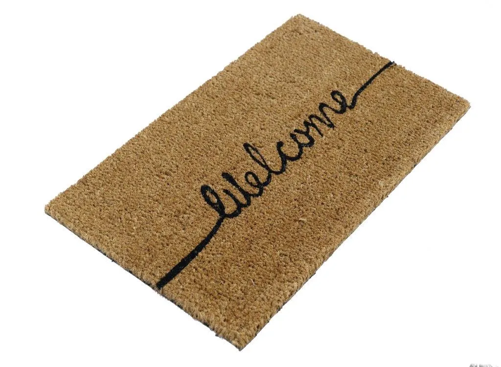 OnlyMat Welcome Coir Doormat (40x70cm)