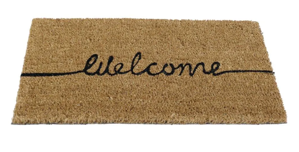 OnlyMat Welcome Coir Doormat (40x70cm)