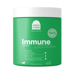 Open Farm Immune Supplement Chews for Dogs 90 Soft Chews