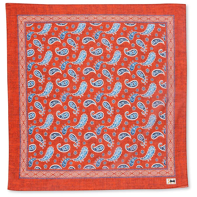 Orange Pine Bandana - 5619